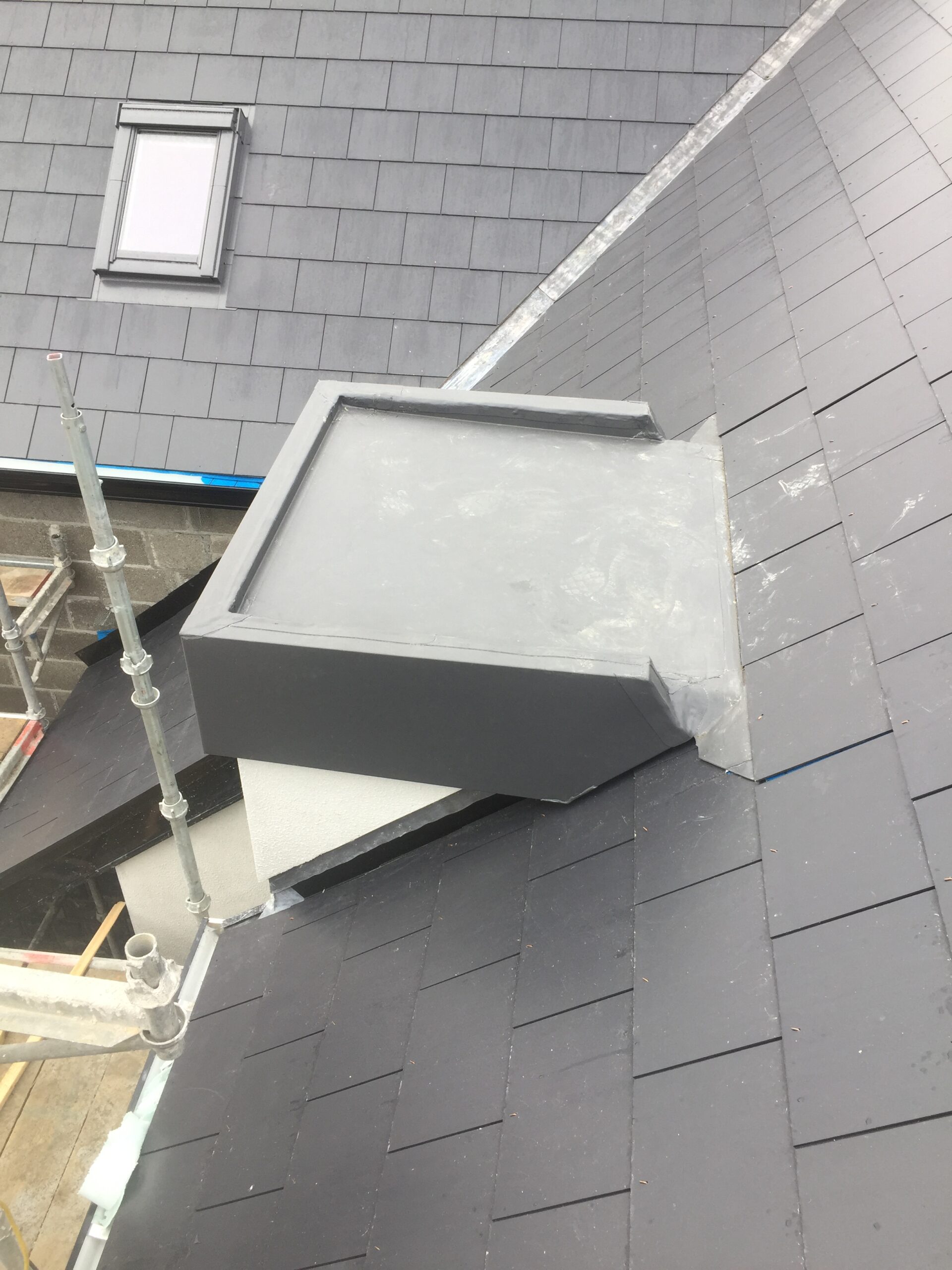 Additional window installed into roof